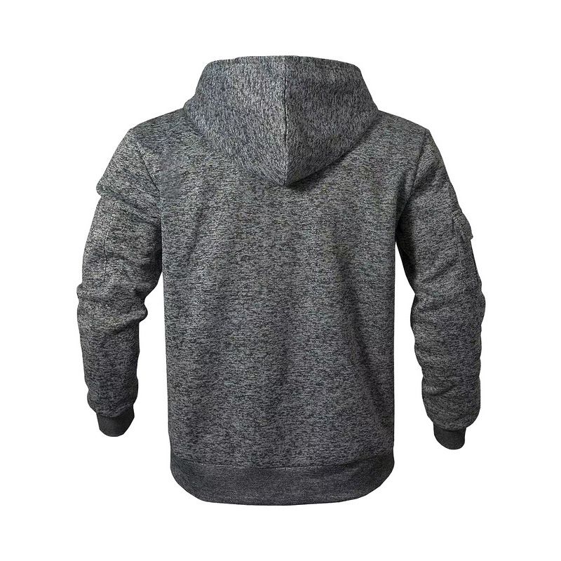 Completo da uomo con felpa con cappuccio e pantaloni jogger foderati in pile – Leggero e comodo (taglie dalla S alla XXXL)_voghion.com