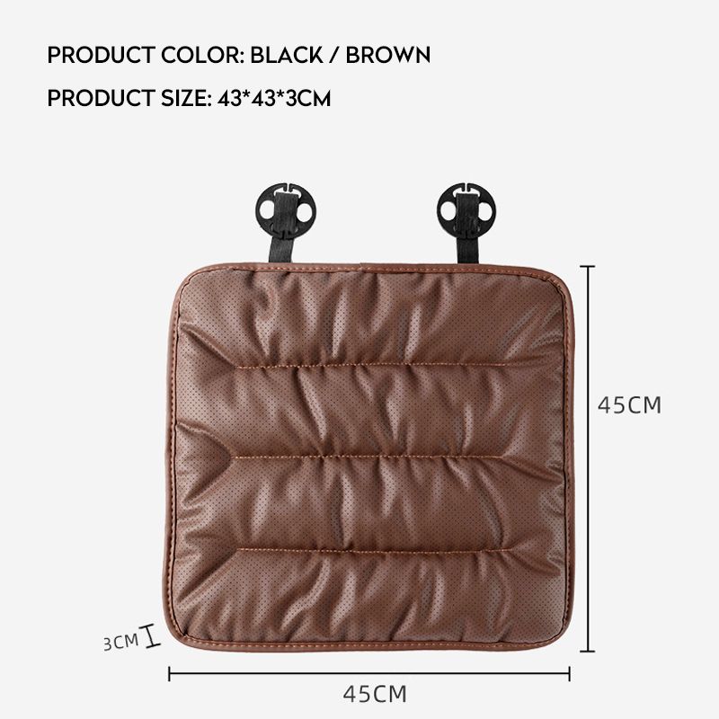 NAPPA Leather Car Cover Universal Vehicle Cushion Anti-Slip Seat Protector Mat Waterproof Soft Wrapping Surface Covers_voghion.com