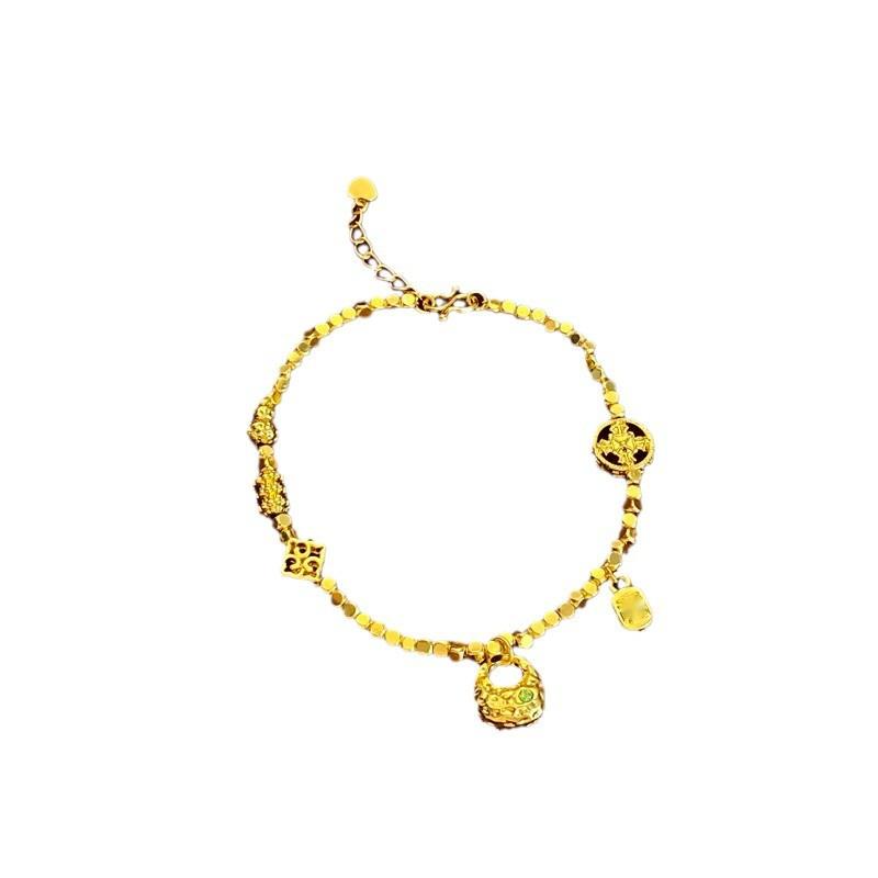 Bracelet en argent brisé polyvalent de style ethnique personnalisé Tuotuo 2024 pour femmes_voghion.com