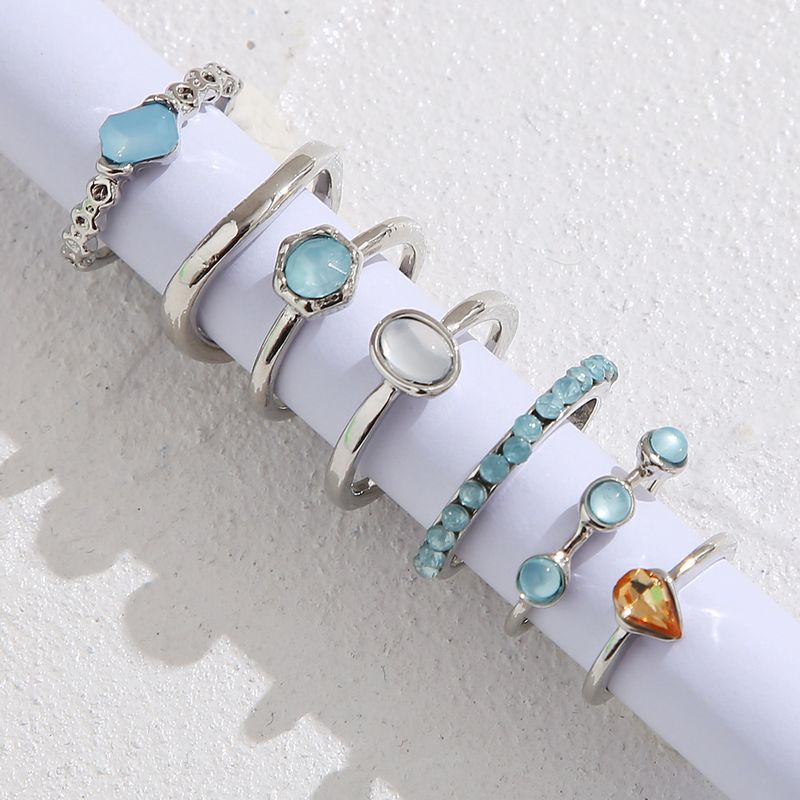 Hot sales 8 stk./sæt, Opalring, Sommer_voghion.com