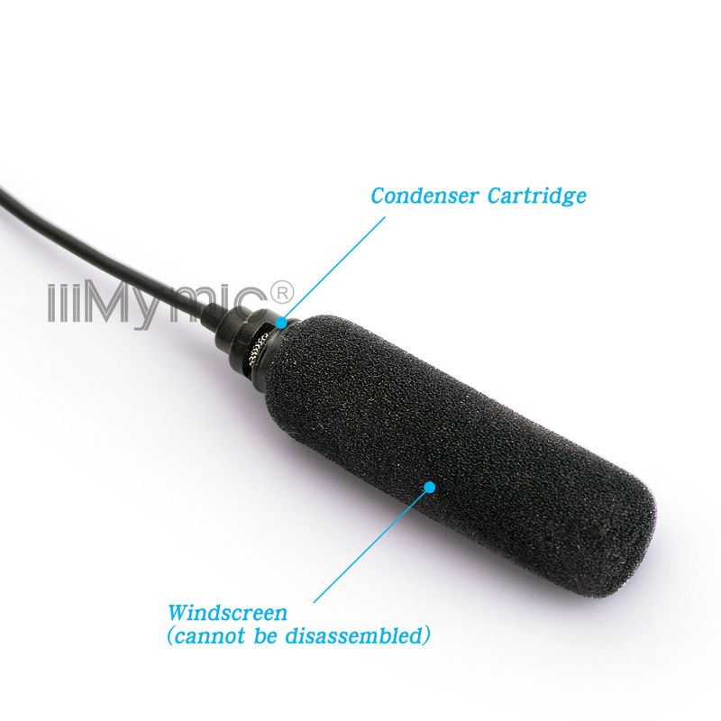 Long range Sound-absorbing Professional 3Pin Lavalier Lapel Condenser Microphone for AKG Wireless Transmitter 3 Pin XLR_voghion.com
