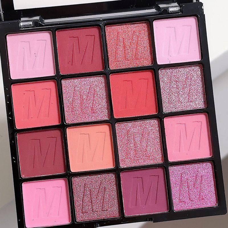 Misslara 16 Color Eye Shadow Matte Pearlescent European And American Makeup Beginners Colorful Eye Shadow Plate_voghion.com