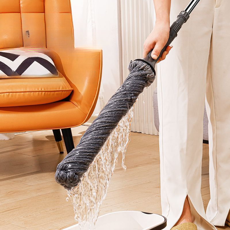 Jefun 2025 New Self-Wringing Hands-Free Washing Large Head Household Mop Commercial Use For Restaurants_voghion.com