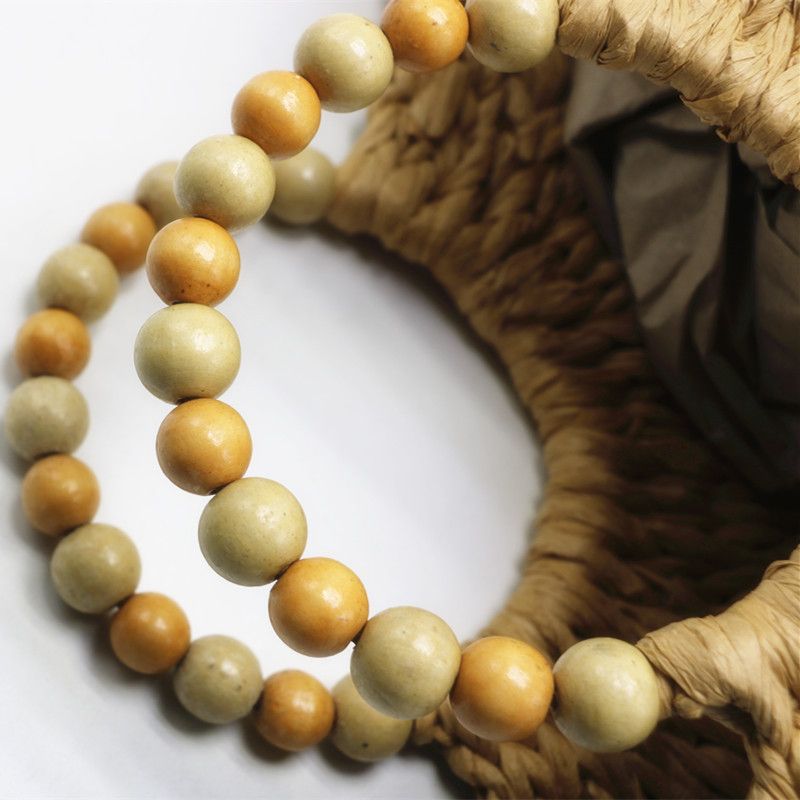 2024 Craft New Wooden Pearl Moon Borsa grande da donna in tessuto di erba da spiaggia di cammello, portatile_voghion.com