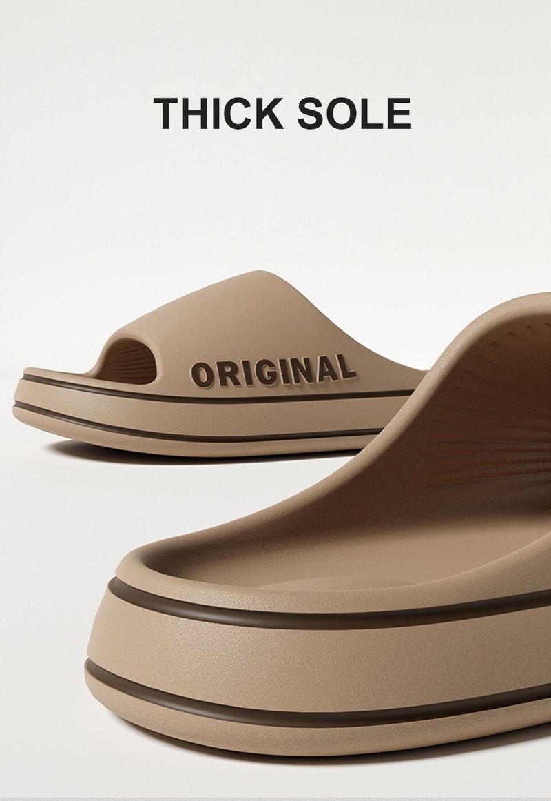 Feslishoet-Pantoufles De Plage À Lettres Pour Hommes Et Femmes, Toboggans De Plage, Document Solide, Semelle Optique, Chaussures D'intérieur Coordonn_voghion.com