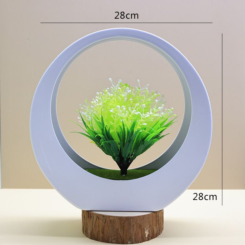 Wohnmöbel Simulation Grünpflanzen Kunststoff Kunstblumen kreative Bonsai Desktop Ornamente Blume Simulation Pflanzen_voghion.com
