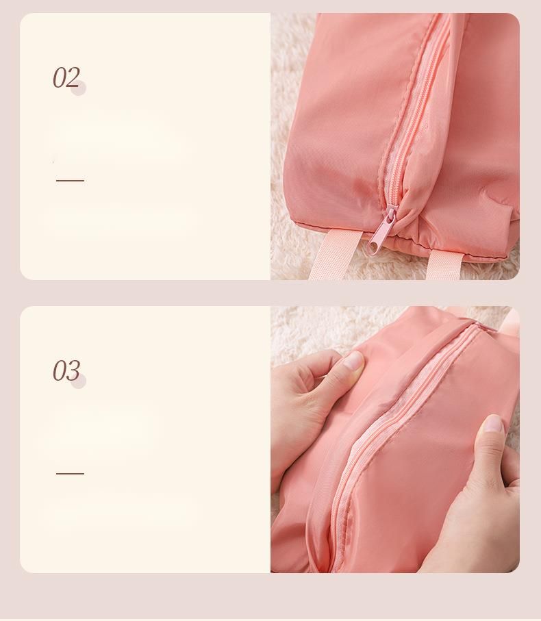 Borsa organizer portatile da viaggio per riporre biancheria intima, reggiseno, mutandine, calzini e altro ancora._voghion.com