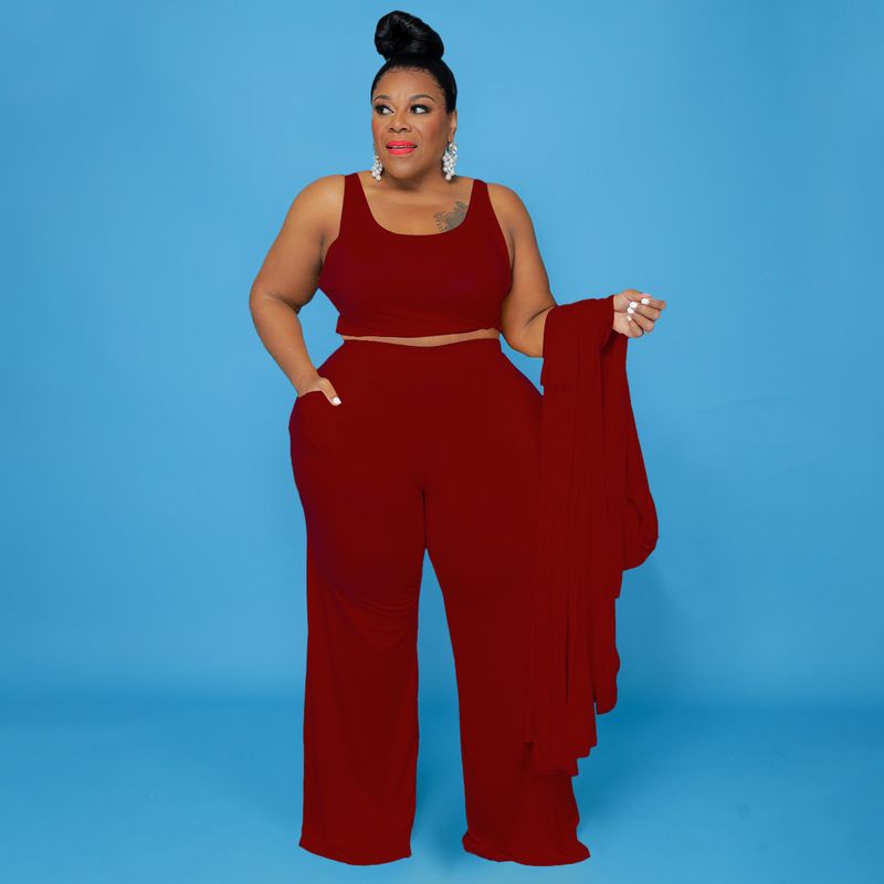 Women's Clothing Casual Fashion Sports Home Robe Jacket Three Piece Set_voghion.com