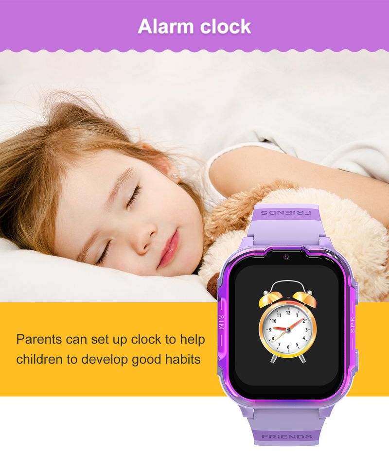 Smartwatches Privates Modell Neue 4G Kindertelefonuhr Englische Version Positionierung Foto Videoanruf Student Smart Watch_voghion.com