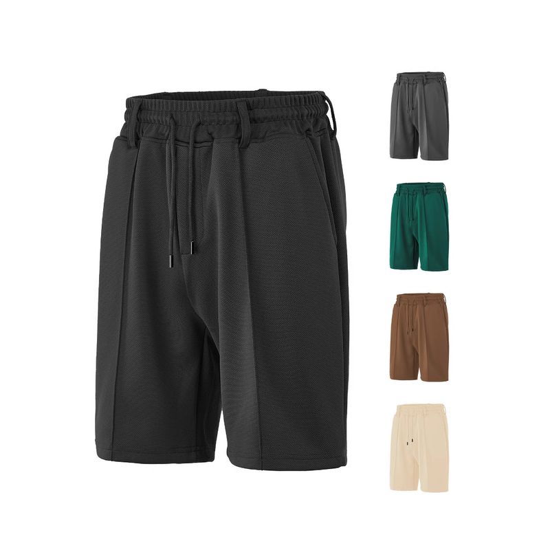Unbeatable Quality Unbeatable Quality 2025 New Hot Selling Summer Men's Casual Quick Drying Plus Size Pineiphone Grid Composite Shorts Beach Pants_voghion.com