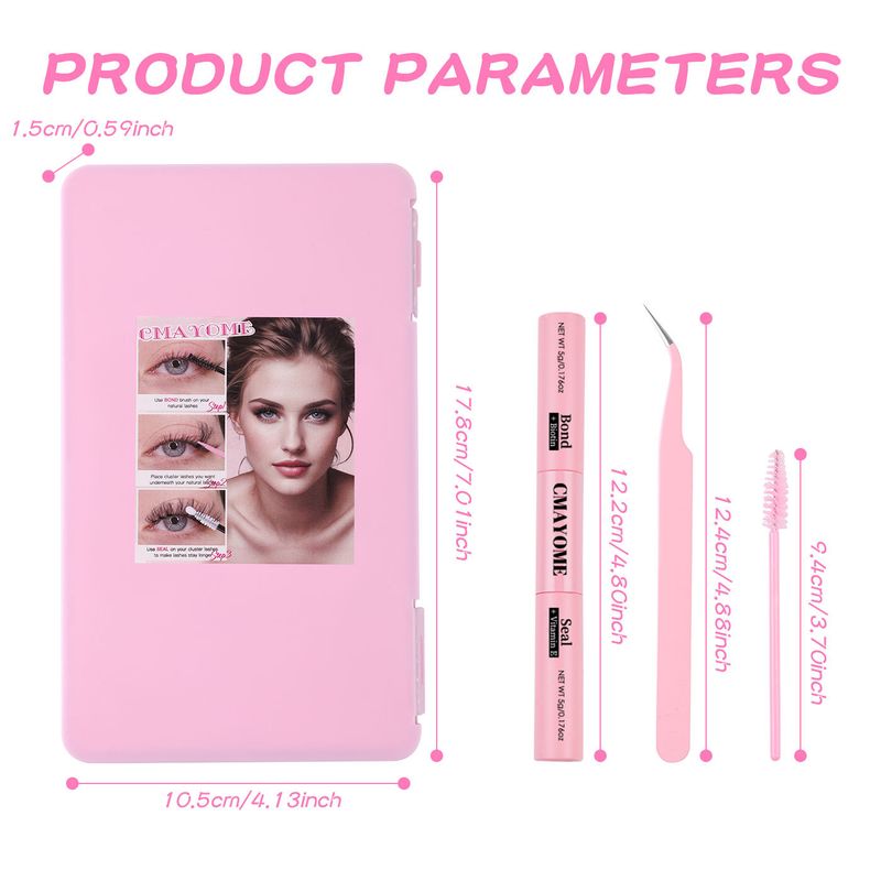 D-Curl Individual Cluster Segmented False Eyelashes, Natural Thick Daily Eyelashes_voghion.com