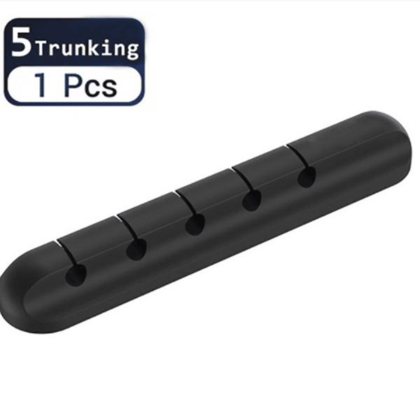 Kabel-Organizer aus Silikon; USB-Kabelrolle; Ordentliche Clips zur Schreibtischverwaltung; Kabelhalter für Maus und Headset_voghion.com