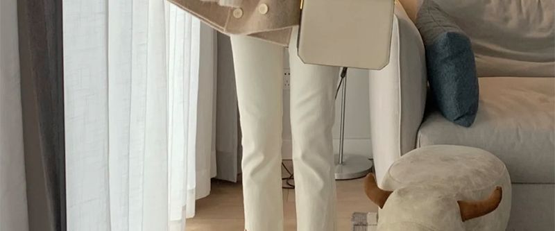 Dames trenchcoat van wolmix, oversized, dubbelrijs, Audrey Hepburn-stijl, jas voor de herfst en winter, warm, verdikt, casual, elegant, petite, vriendelijk_voghion.com