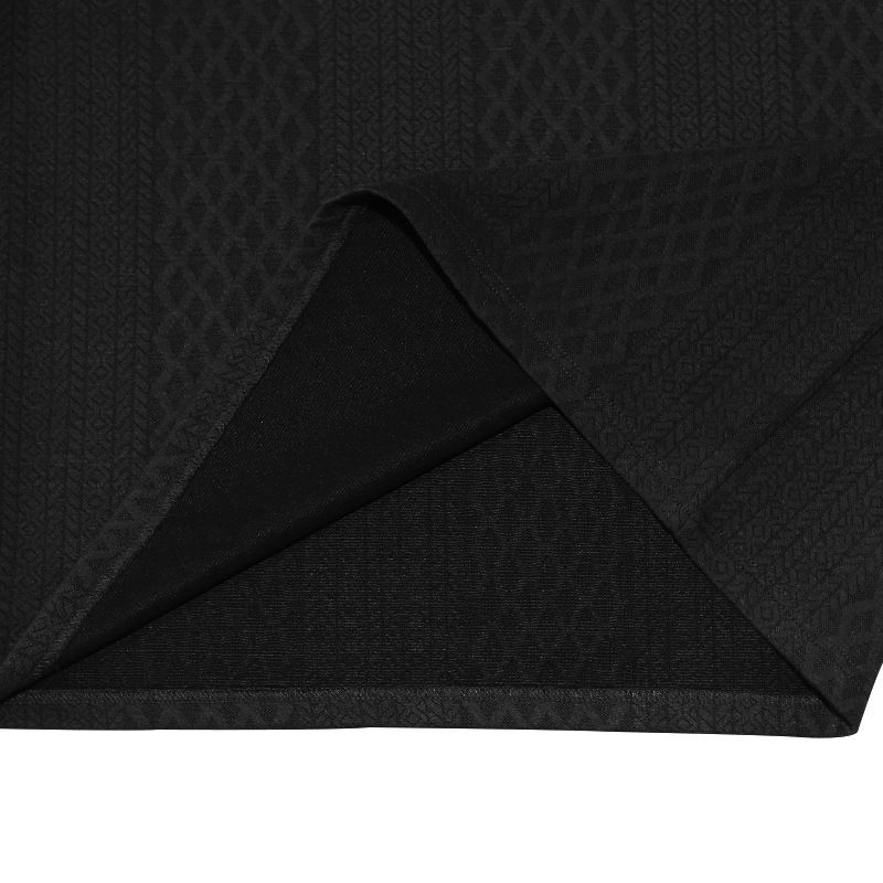 24 Spring Summer Men's Casual Long Pants Turn-down Collar Jacquard Knitted Top Plus Size Set_voghion.com