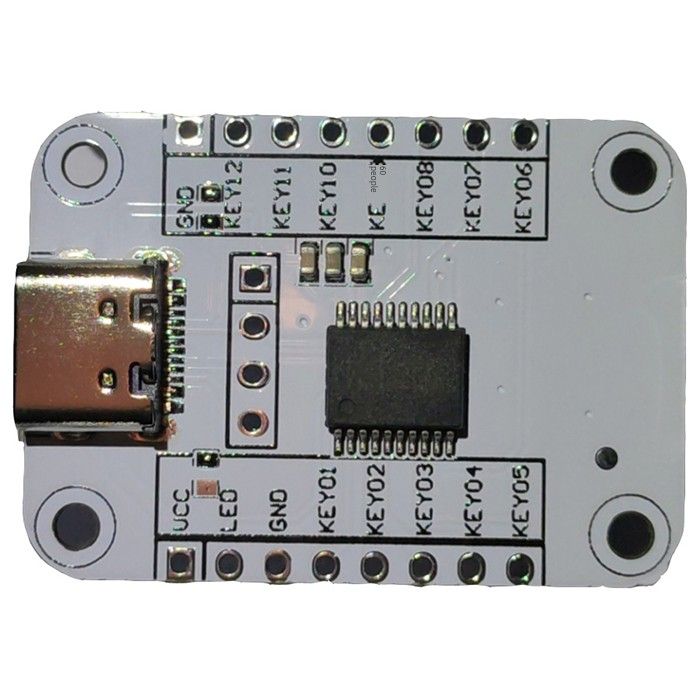 Teclado numérico personalizado DIY de 12 teclas para placa-mãe Ro, tecla de atalho programável, senha de um clique_voghion.com