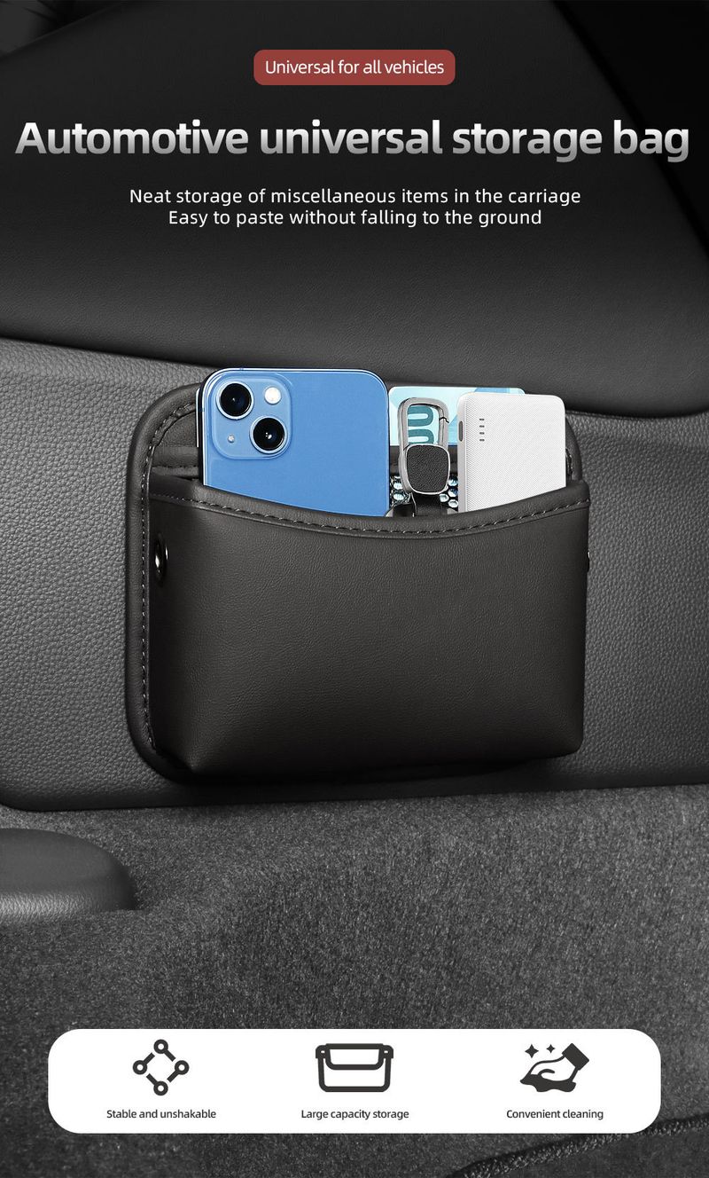 sac de rangement de porte de voiture à chaud sac de rangement multifonctionnel de voiture de contrôle central principal et copilote portable_voghion.com