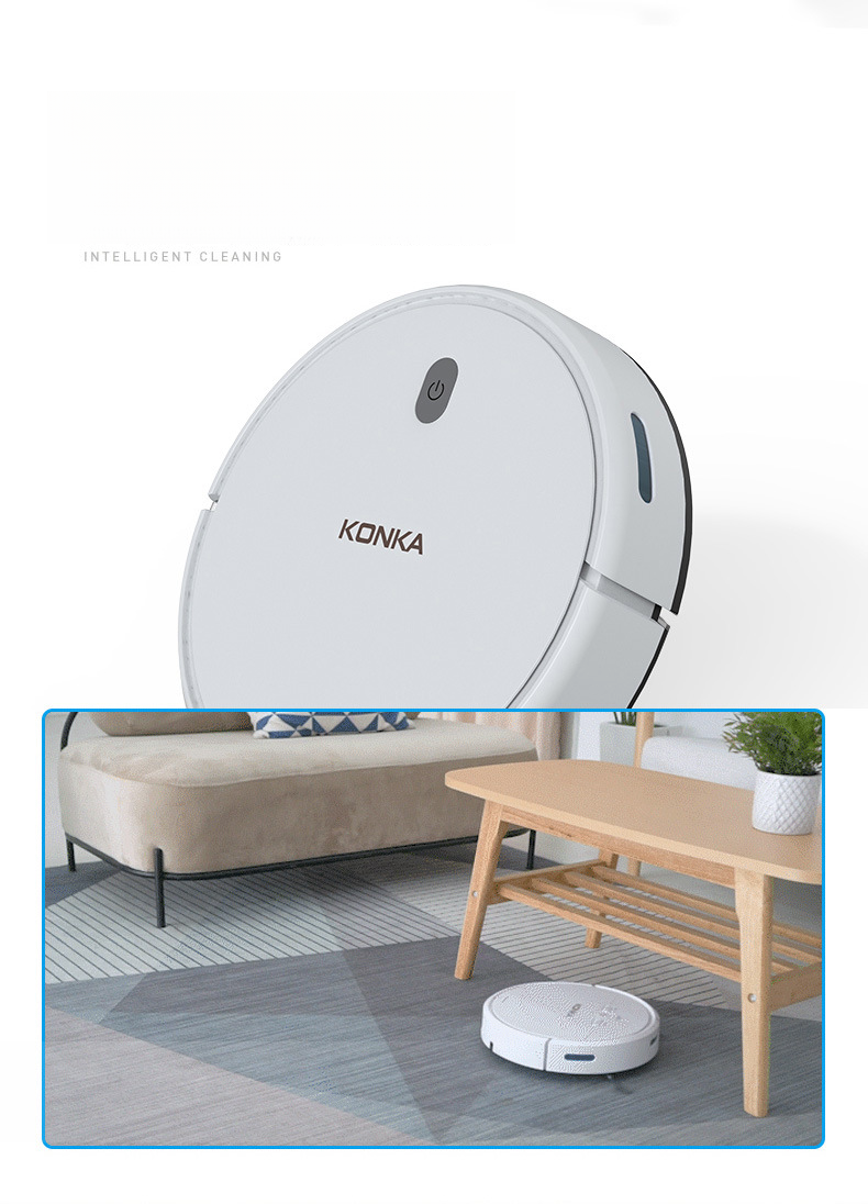 Konka Robot Vacuum Cleaner For Home, Intelligent Automatic Charging, Sweeping, Mopping, And Vacuuming 3-in-1 Cleaning_voghion.com