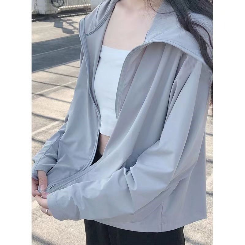 Lommefri kort cardigan til kvinder i ny sommerstil, løs tynd, åndbar og alsidig solbeskyttelse fra issilke_voghion.com