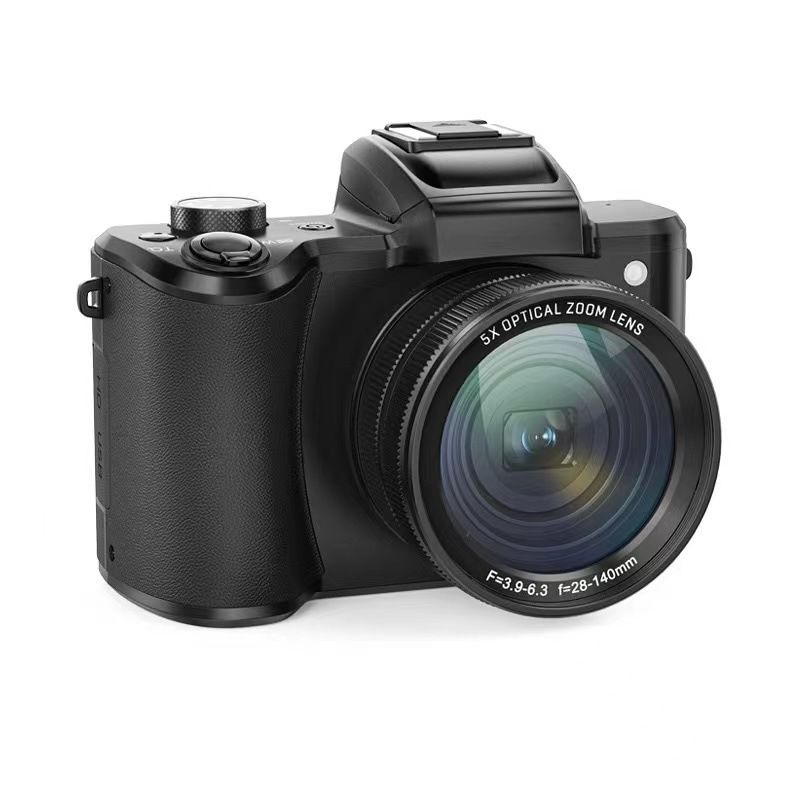 DC206 Zoom Óptico Digital HD Escalável Micro DSLR Única Frontal e Traseira Câmera Dupla para Casa 5K_voghion.com