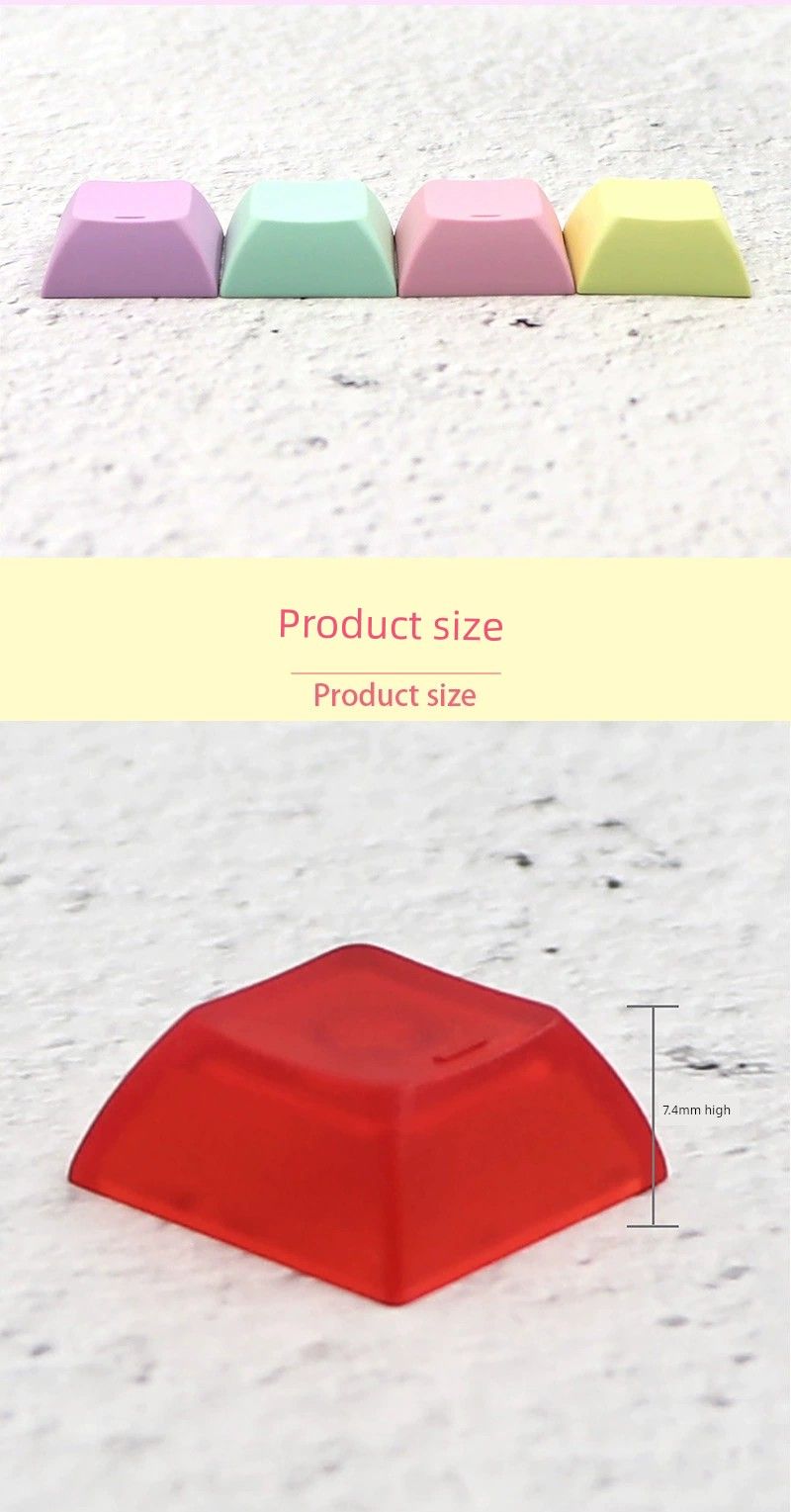 Keycaps Non-Engraved Short Ball Cap Color Nical Keyboard_voghion.com