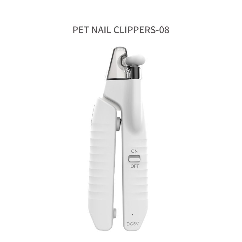 Cat Trimmer With Bloodline Indicator LED Pet Nail Clippers_voghion.com