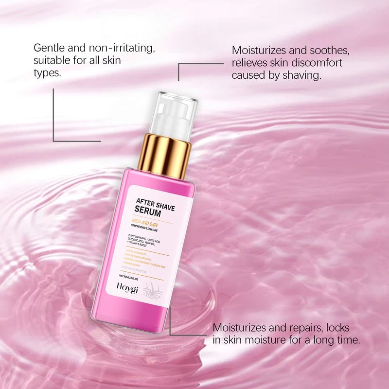 Essenza dopobarba depilatoria Hoygi, idratante delicato per una soluzione delicata e morbida per la cura della pelle._voghion.com