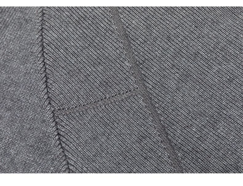 Retro Stand Collar Zip-Up Knit Sweater – Unisex Streetwear Pullover (M-3XL, Relaxed Fit, Vintage Aesthetic)_voghion.com