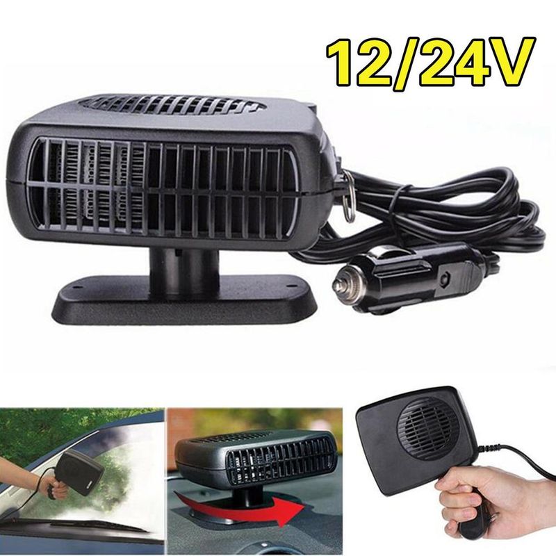 12V/24V Lüfter 200W Elektroheizung Auto Windschutzscheiben-Defroster Deing Demister Auto Anti-Fog-Heizung_voghion.com