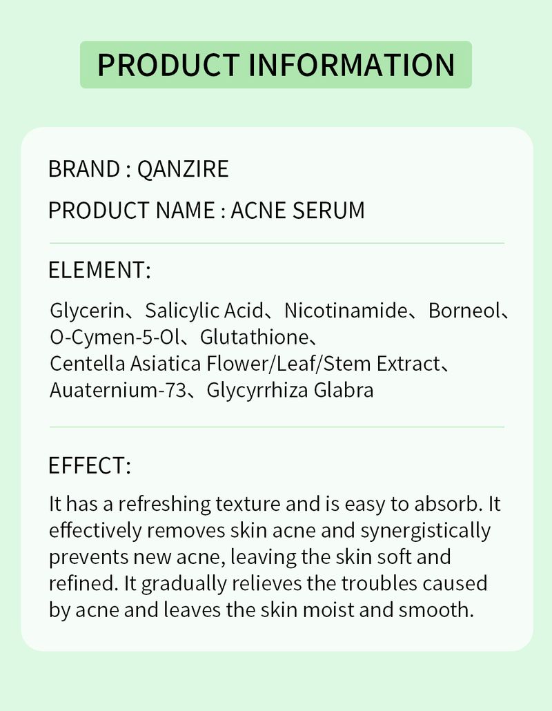 Anti-Akne-Serum, Essenz zur Behandlung von Akne, Pickeln und verstopften Poren – 30 ml_voghion.com