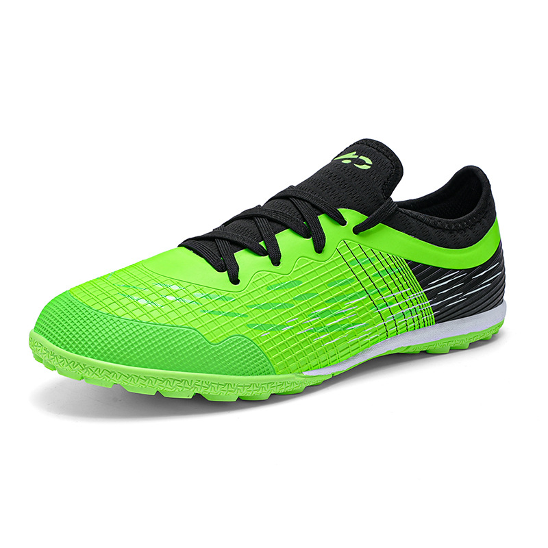 New football shoes with broken spikes, student anti slip and wear-resistant, professional artificial grass training long_voghion.com