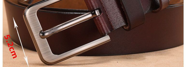 Visa govs āda vīriešu pagarināta resna ikdienas Joker divslāņu govs ādas retro spādzes sprādze vīriešu āda paaudzes mati_voghion.com