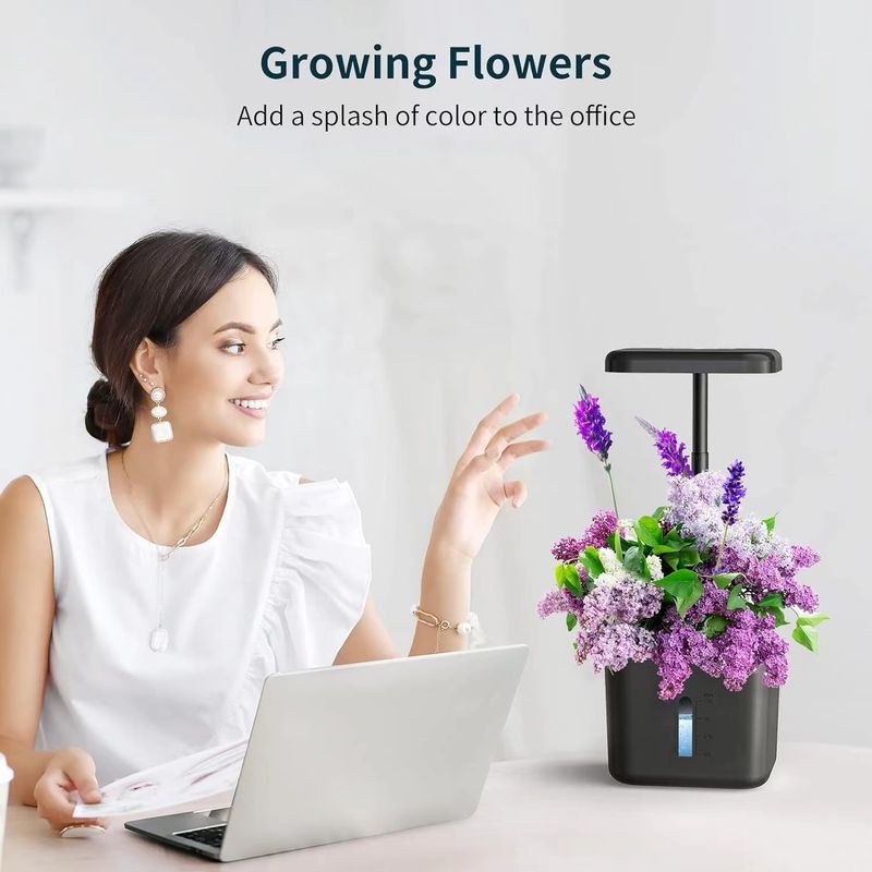 Pametni stroj za sadnju, sadnja sobnih biljaka, svjetlo punog spektra, sadnja povrća, kreativni poklon, poklon_voghion.com