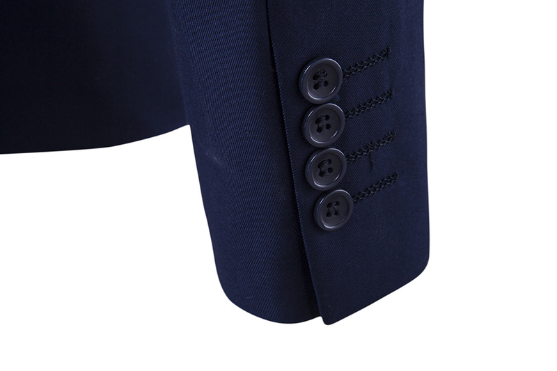 Business casual tredelad för brudgummen och best man bröllop mäns affärskostym set_voghion.com