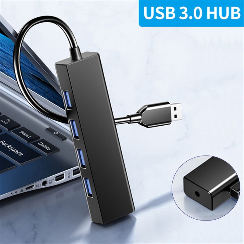 4 portos USB HUB 3.0 2.0 hosszabbító dokkoló adapter többportos dokkoló adapter Macbook Pro HUAWEI Matebook számítógéphez_voghion.com