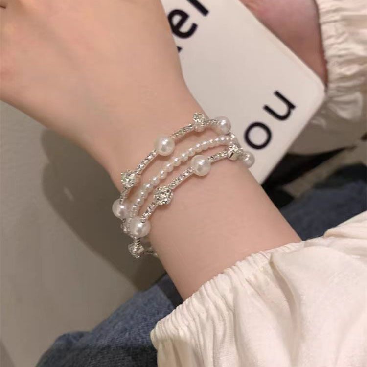 Sommermode für Damen im leichten Luxusstil, Nischendesign, einfaches, vielseitiges Armband, zum Verschenken an Freunde und Freundinnen_voghion.com