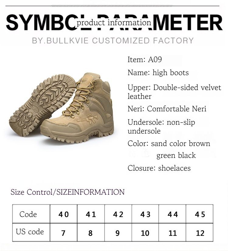 Große Größe Neue High-Top Outdoor Taktische Stiefel Wüstenstiefel Herren Warme Schneestiefel Wanderschuhe_voghion.com