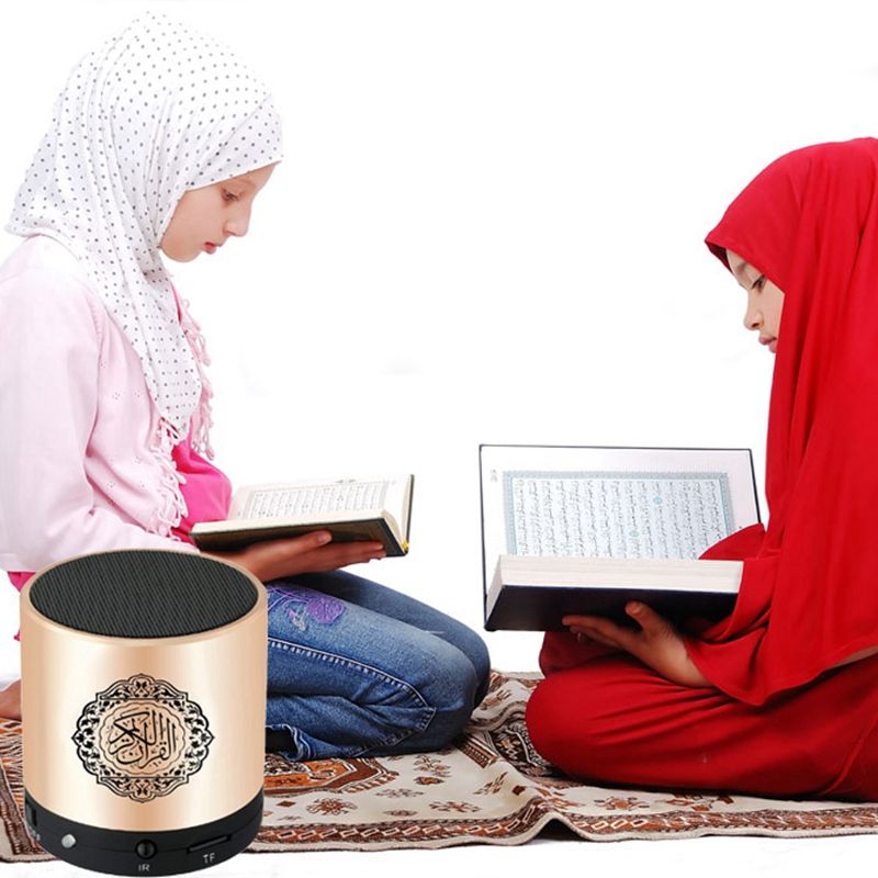 Kur'anski muslimanski zvučnik, pametni prijevod Kur'ana, mali prijenosni daljinski upravljač, Bluetooth MP3 FM IF player, Ramazanski Hj pokloni_voghion.com