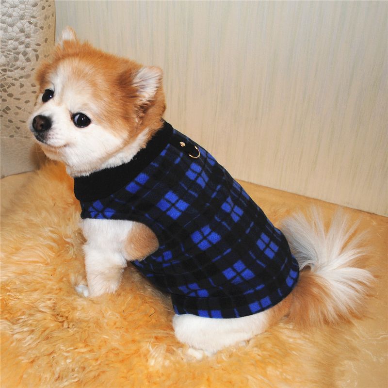 Abbigliamento per animali domestici diretto dalla fabbrica, per cani, autunno e inverno, in pile polare, fibbia di trazione, 27 colori brevettati, saranno oggetto di indagine_voghion.com