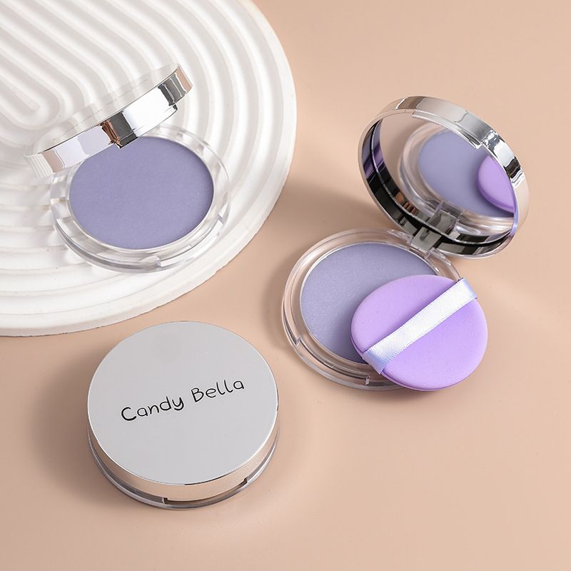 Blauer Himmel Wolke Ölkontrolle Puderfreies Puder gefroren Lavendel Lila Puder transparent explosiv_voghion.com