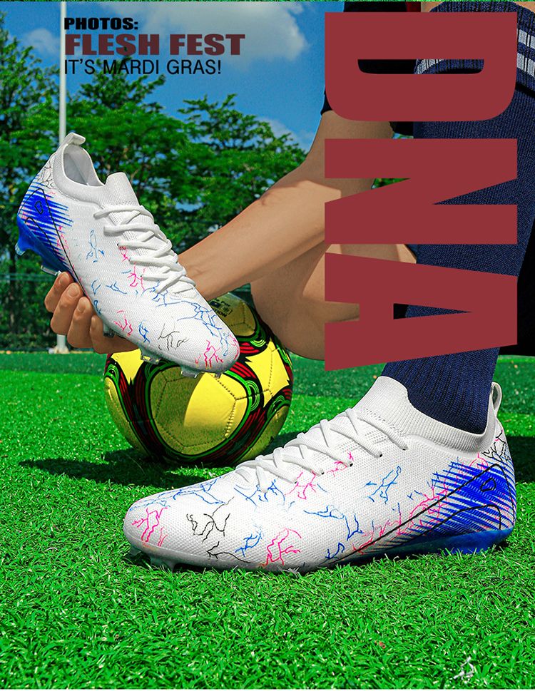 Jugend-Fußballschuhe mit langen Spikes_voghion.com