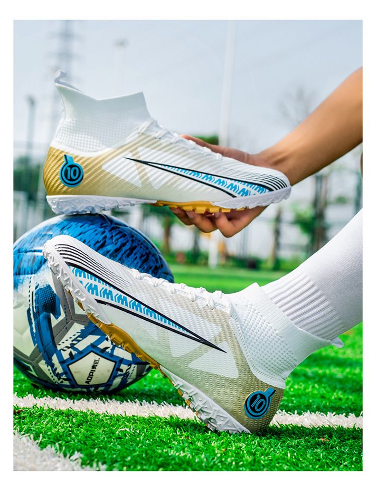 Large Size Authentic High Top Long Nails New Wholesale Student Football Broken Cleats Female Training Shoes_voghion.com