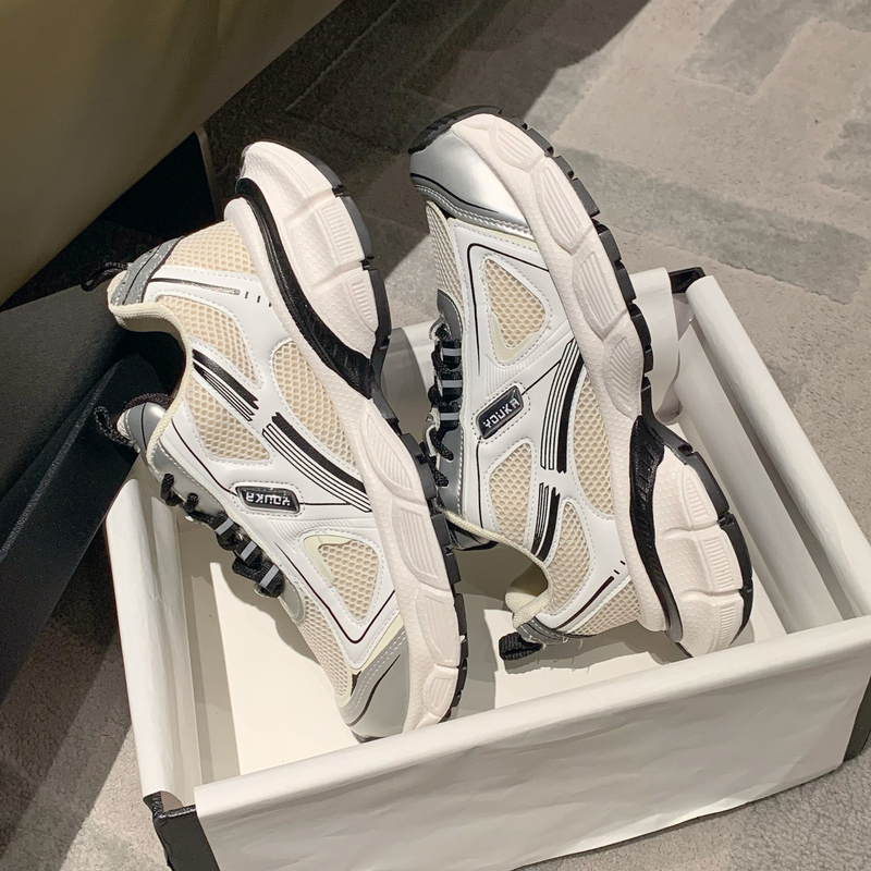 Europäische Waren Neue Sport Papa Schuhe Frauen S Herbst Neue Mesh Oberfläche Atmungsaktive Casual Weichen Boden Laufschuhe Frauen S schuhe_voghion.com