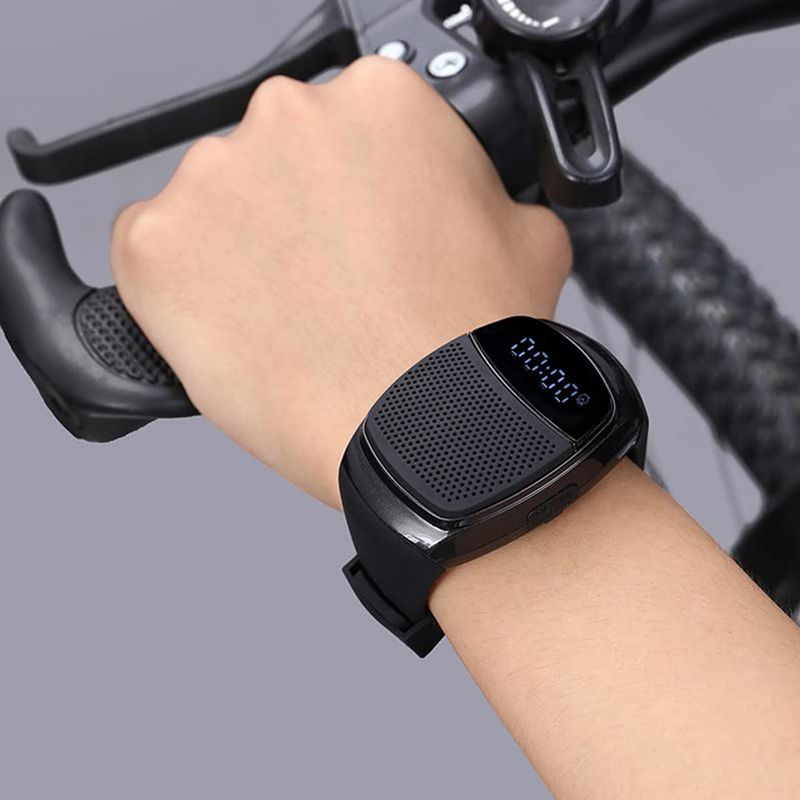 B90 Running Wrist Hand Buetooth Watch Portable Loudly Speaker Sports Music FM Radio Support 8GB 16GB TF Memory Card_voghion.com