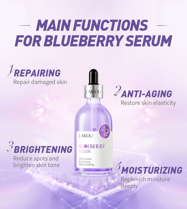 Serum Laike Blueberry Essence 100ml Hydrating Moisturizing Essence Liquid Cosmetics Skin Care Products_voghion.com
