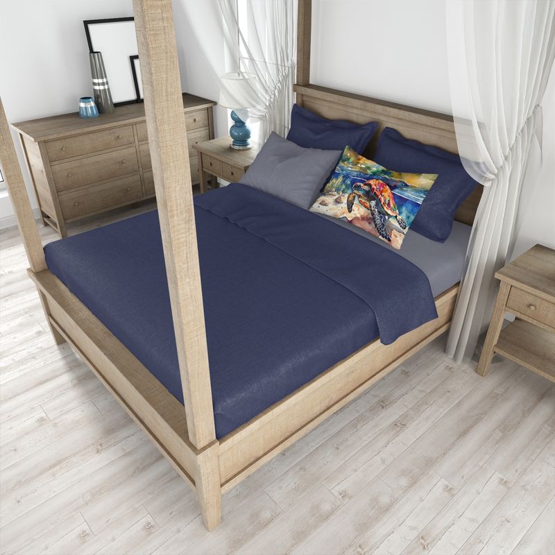 Loggerhead Sea Turtle Standard Pillowcase Lightweight Super Soft Easy Care Decorative Artwork Pillowcase, Standard_voghion.com