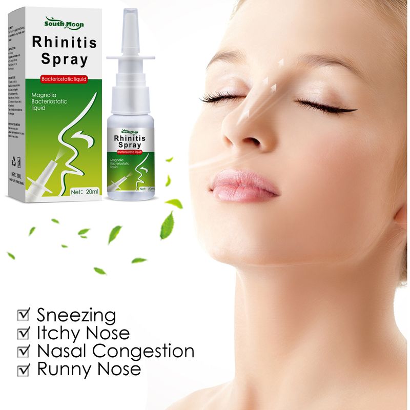 South Moon Nasal Litong Spray Limpiador Nasal Suave para Aliviar las Molestias Nasales Spray para el Cuidado Corporal_voghion.com