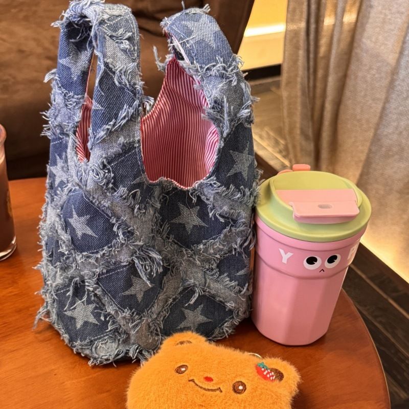 Borsa portaoggetti portatile estiva da cowboy, borsa a mano con urto verso l'esterno, piccola_voghion.com