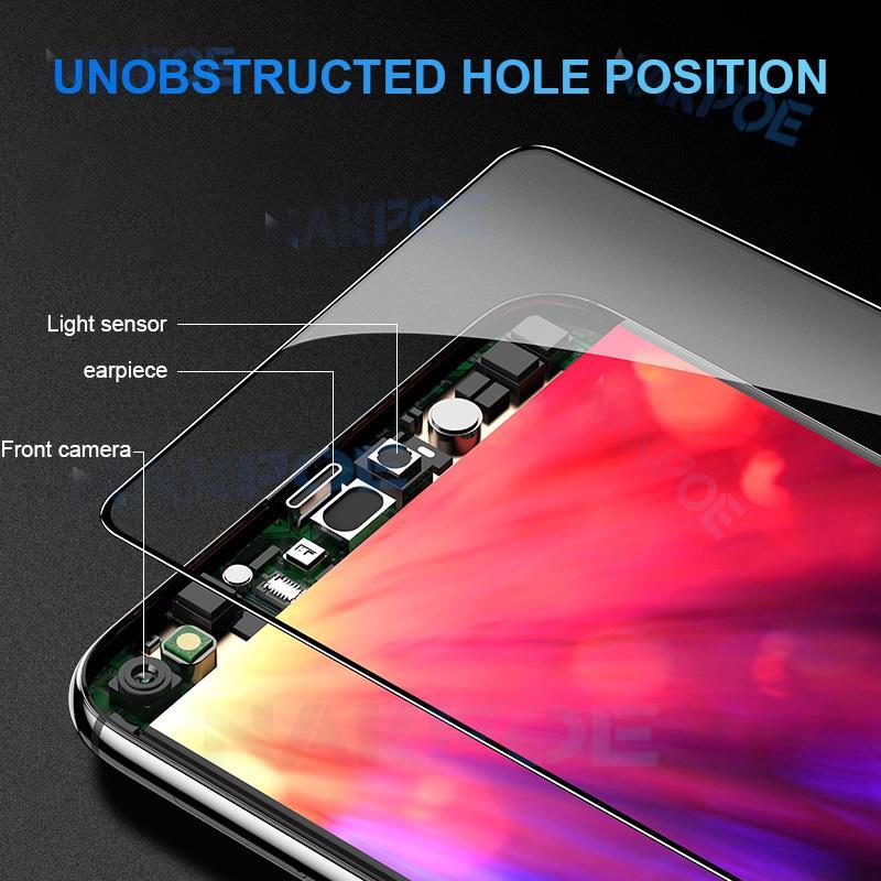 100D Tempered Glass For Huawei Honor 30 20 Lite View 20 V30 20i 30i Screen Protector honor X6 X7 X8 X9 X10 X20 SE X30 Glass Film_voghion.com