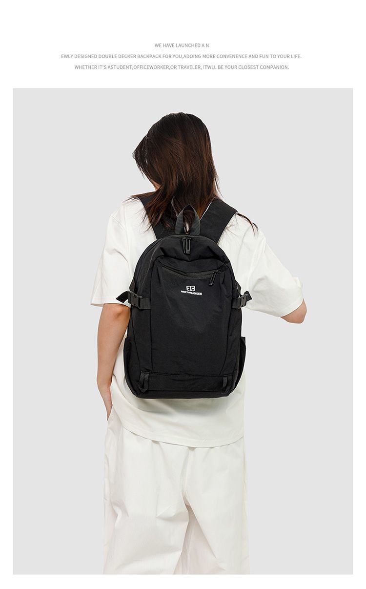 Lightweight Hiking Bag For Trekking, Commuting, Travel, Student Backpack, Waterproof, Large Capacity, Lightweight,_voghion.com