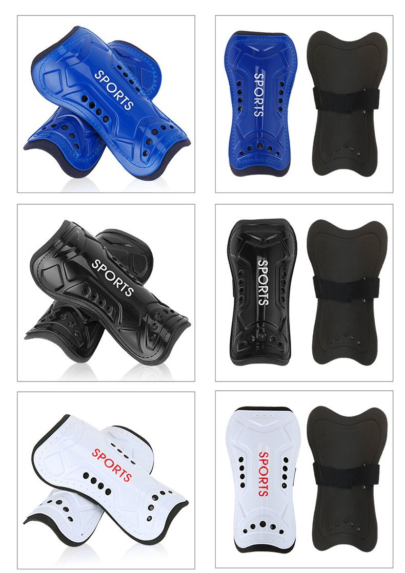 Accessoires de sport Protège-tibias de football Plug Adulte Jeunesse Enfants Football Protège-tibias imprimés Compétition Entraînement Football Équipement de protection_voghion.com